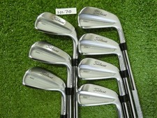 Titleist 2023 T100 Forged Irons 4-P AMT Tour White S300 Stiff Steel 