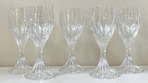 Set of 5 Mikasa Crystal PARK LANE Cordial Glasses EXCELLENT - Picture 3 of 6
