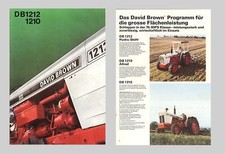 DAVID BROWN 1210 1212 Schlepper Hinterrad Allrad Original 1974