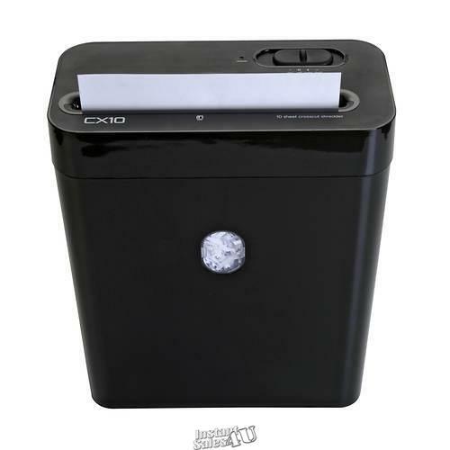 Royal-Paper Shredder Easy-empty wastebasket Crosscut blades Auto start/stop