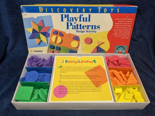 Discovery Toys Playful Patterns Design Activity 2930 Preschool Learning Tool - Picture 1 of 4