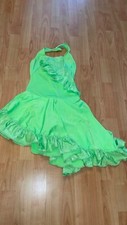 Costume da ballo stile latino verde