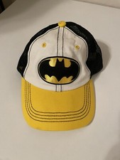 Adjustable Batman Snapback Hat Six Flags Edition
