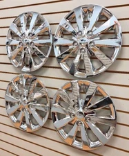 NEW 16" CHROME Hubcap Wheelcover SET that FITS 2013-2019 NISSAN SENTRA