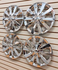 NEW-16-034-CHROME-Hubcap-Wheelcover-SET-that-FITS-2013-2019-NISSAN-SENTRA