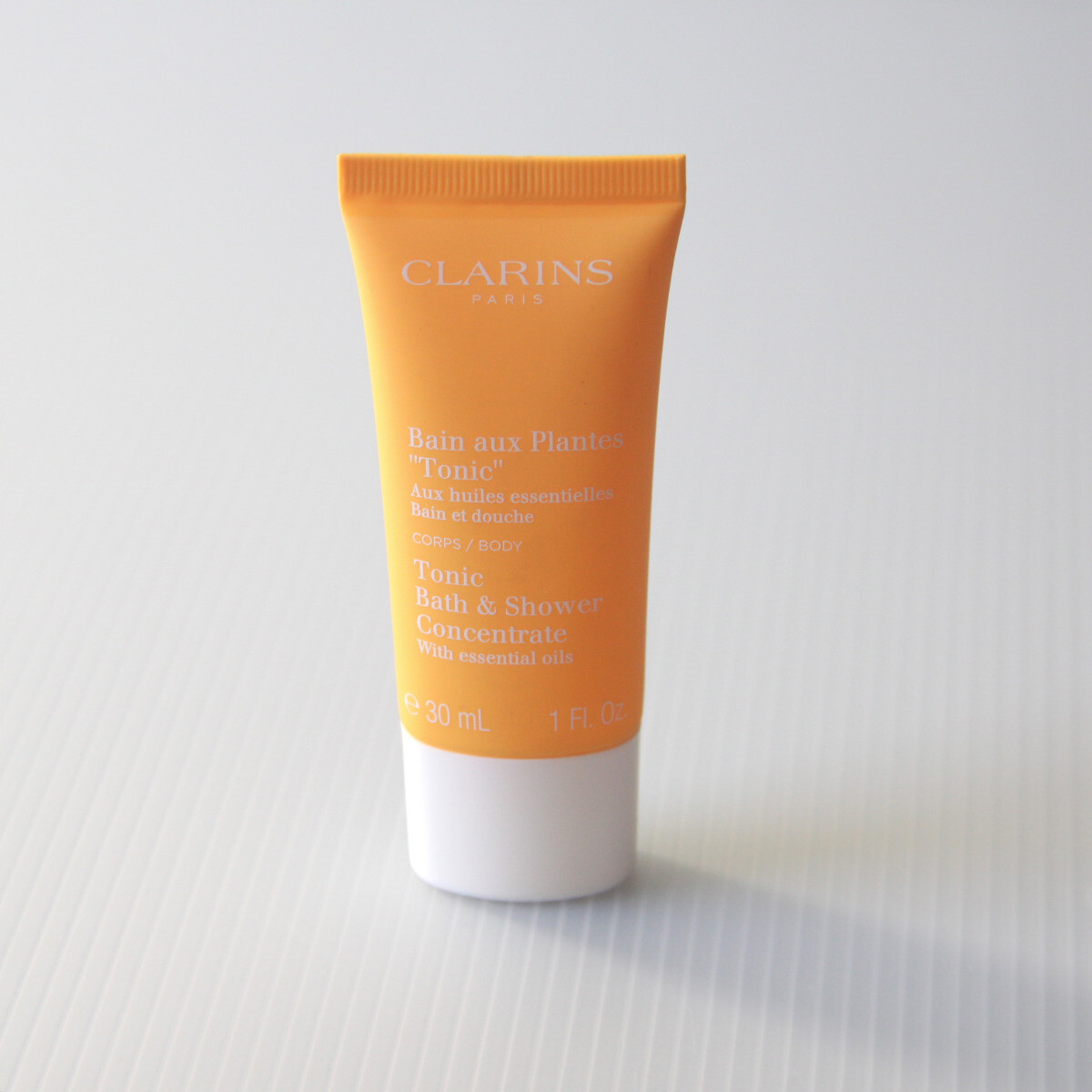 Sealed CLARINS Tonic Bath & Shower Concentrate Travel Size 1 Fl. Oz. New  Unboxed