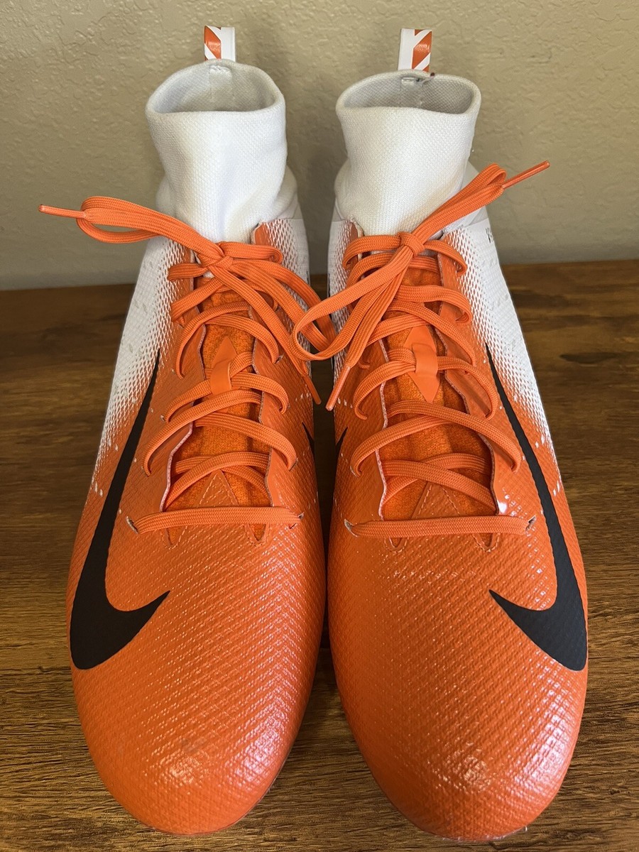 New Nike Vapor Untouchable Pro 3 Football Cleats Orange