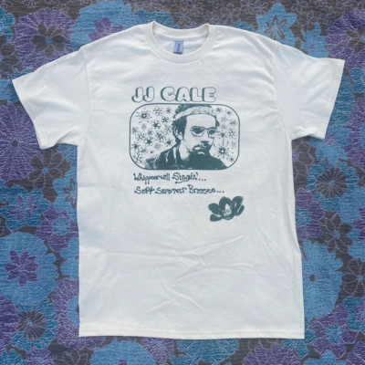 Rare! JJ Cale Singer Short Sleeve Cotton White T Shirt All Size For Men AG362