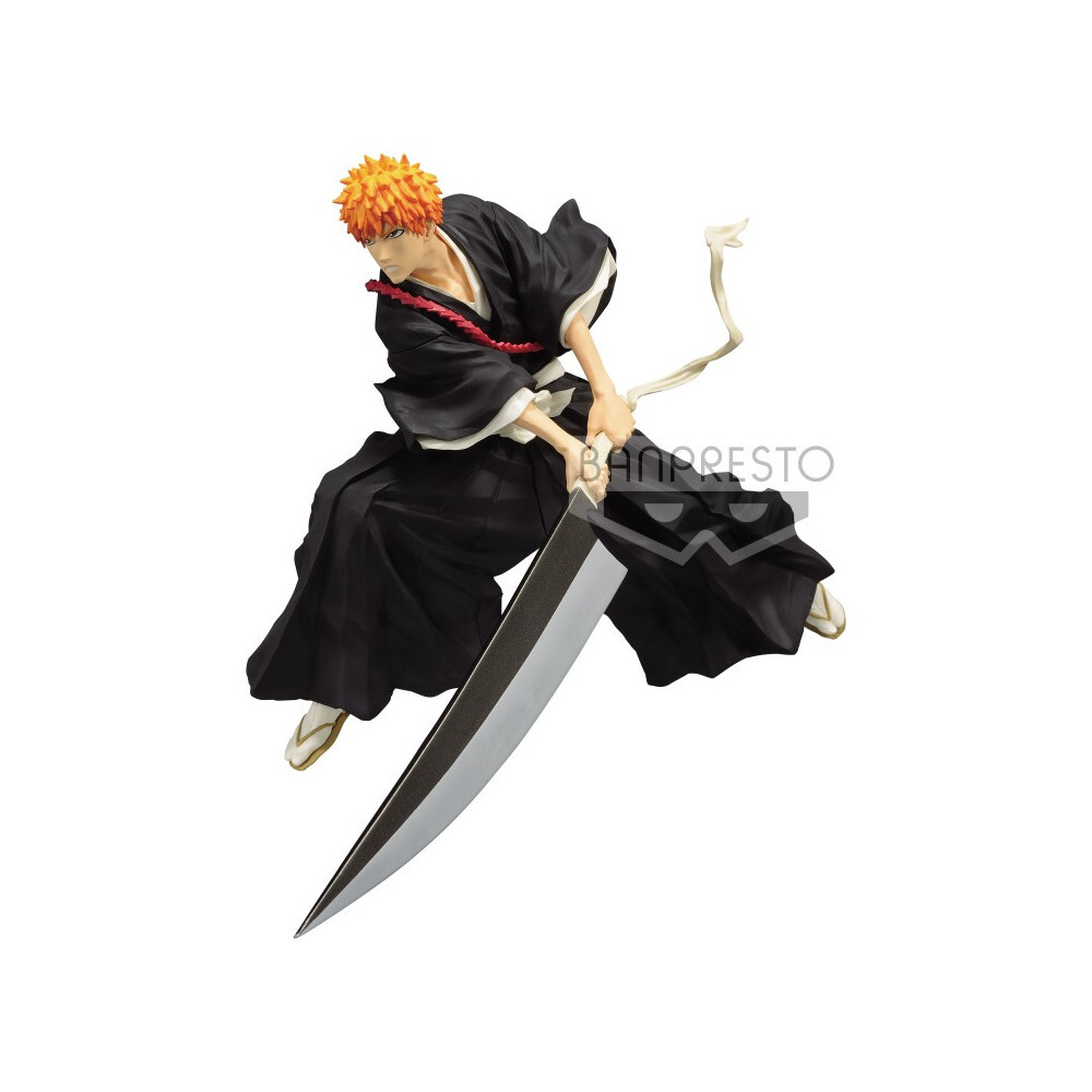 Figurine Bleach Ichigo Kurosaki II Entered Soul Banpresto en PVC de 17 cm