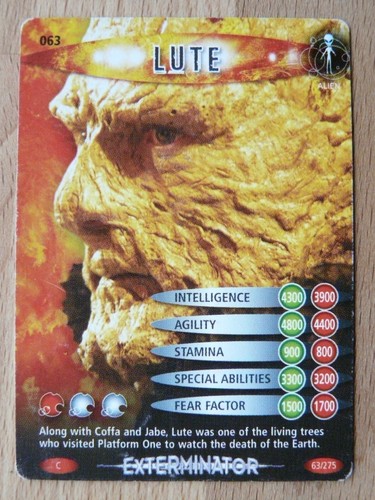 DOCTOR WHO Battles In Time Trading Cards EXTERMINATOR 1 to 273 COMMON & RARE BBC - Picture 31 of 140