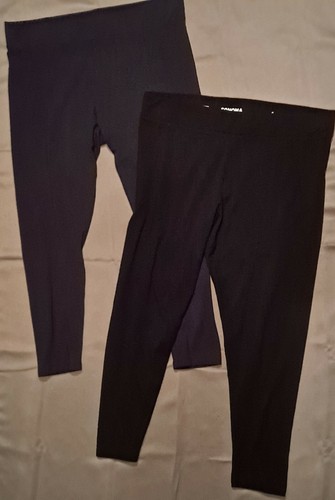 XXL Short Leggings-Black \u0026 Navy Blue 
