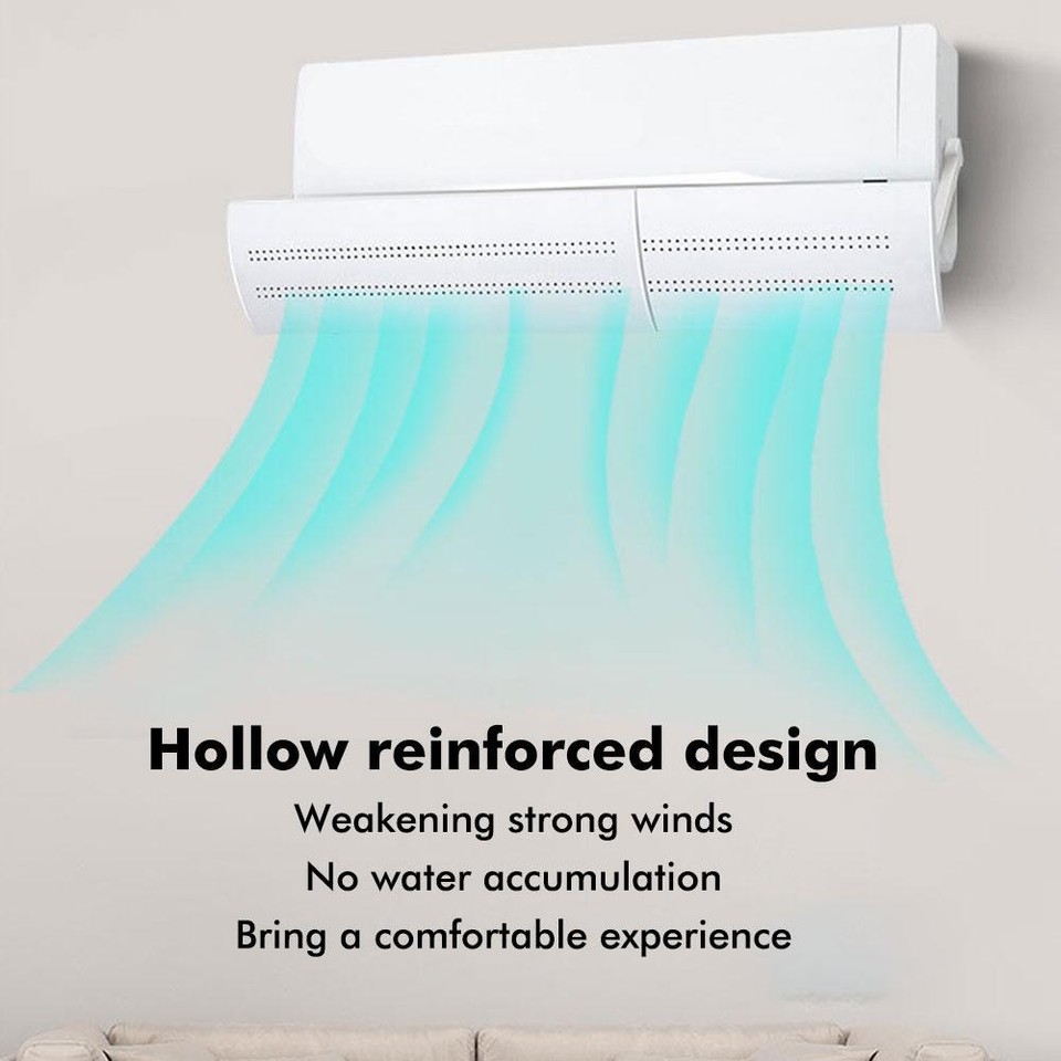 Airs Conditioning Wind Deflector Scalable Airs Direct Blowing Airs