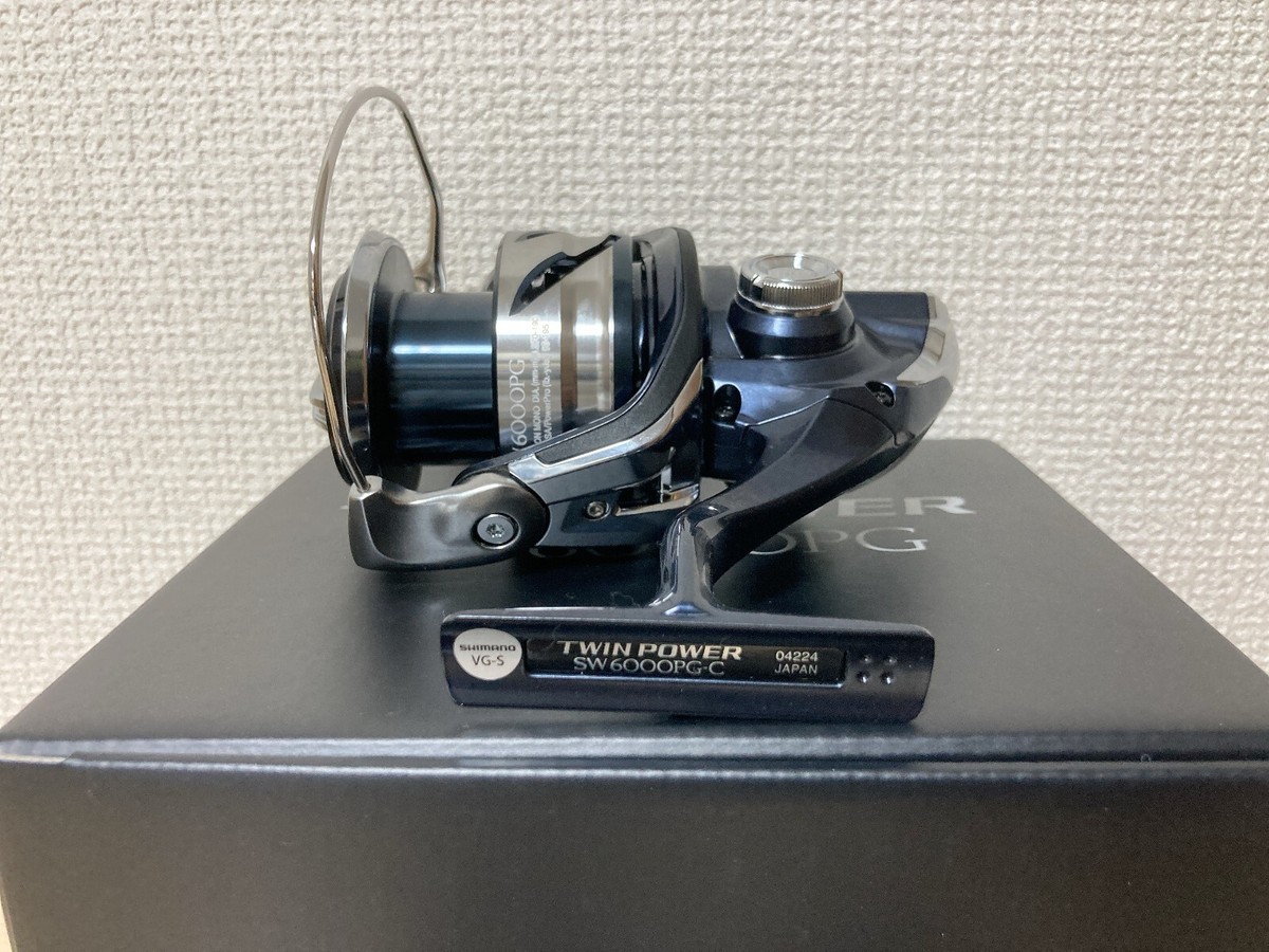 Shimano Spinning Reel 21 TWIN POWER SW 6000PG Gear Ratio 4.6:1