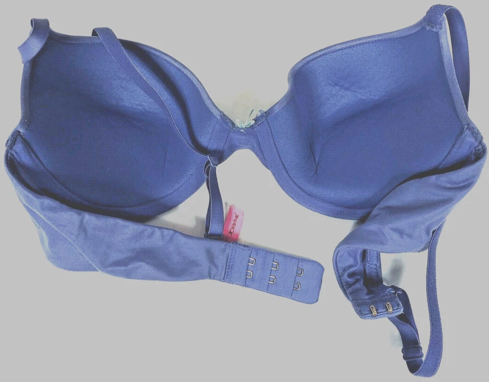 Sujetador Betsey Johnson 34C púrpura con aros push up varias vías en muy buen estado nailon 5B7 Foto 4 de 4