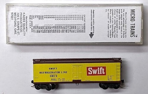 MTL Micro-Trains 47070 Swift SRLX 8601 refrigerador coche CI | Zustand: New