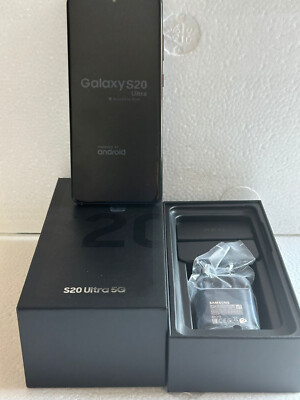 Samsung Galaxy S20 Ultra  128GB   5G SM-G988U  Schwarz   SMARTPHONE  NEU & OVP
