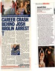 actor JOSH BROLIN:  50 pages career clippings lot the goonies-private eye etc — photo 4