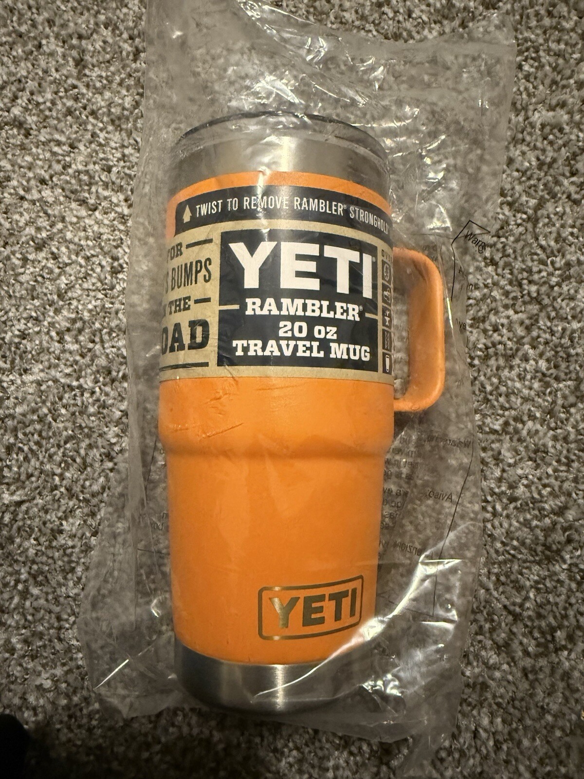 Yeti Rambler 20 Oz Travel Mug With Mag Slider Lid
