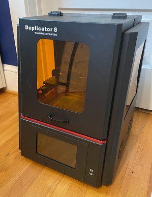 Duplicator D8 Wanhao Resin 3D Printer - 500$ OFF, Black, Used, Touchscreen