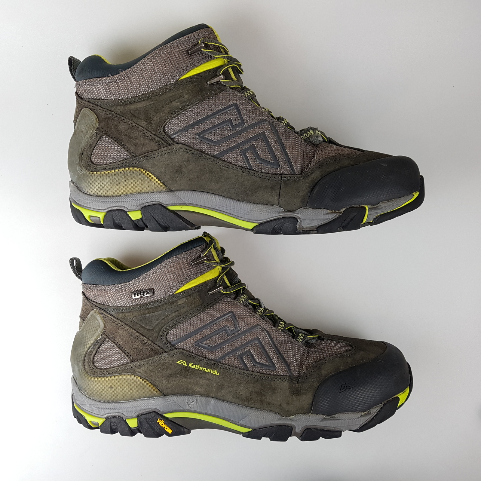 Men's KATHMANDU 'Richmond NGX Mid' Sz 14 US Boots Grey Hiking 3