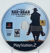 Red Dead Revolver (PlayStation 2, 2004) Disc Only - Black Label RATED M