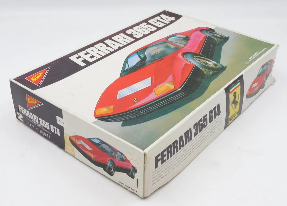 Nichimo Ferrari 365 GT4 Plastic motorized model kit scale 1:24 MIB - Immagine 4 di 4
