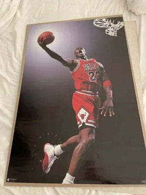 Rare Vintage New Sealed 1997 MICHAEL JORDAN POSTER 24