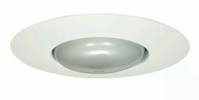 Halo Recessed 300P 6'' Open Trim with Socket Support for BR30 and PAR30 Lamps, Wh