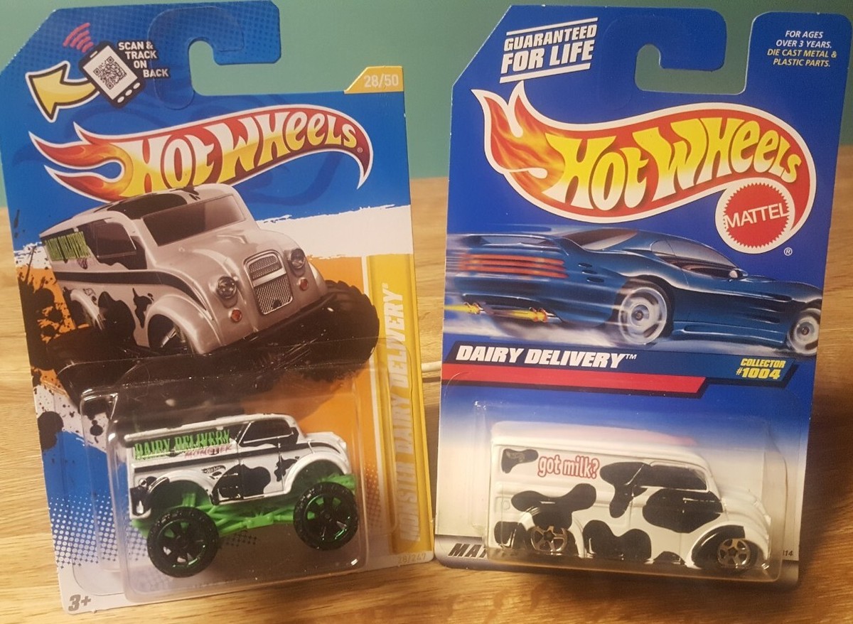 Hot Wheels Dairy Delivery 特別コレクター版 Amazon.com: Hot Wheels Premium Pop Culture MTV Dairy Delivery 1:64