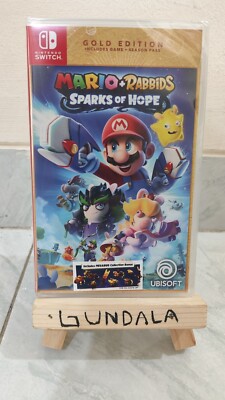 (ASIA ENGLISH VERSION) Mario + Rabbids Spark Of Hope Gold Edition (Switch) New