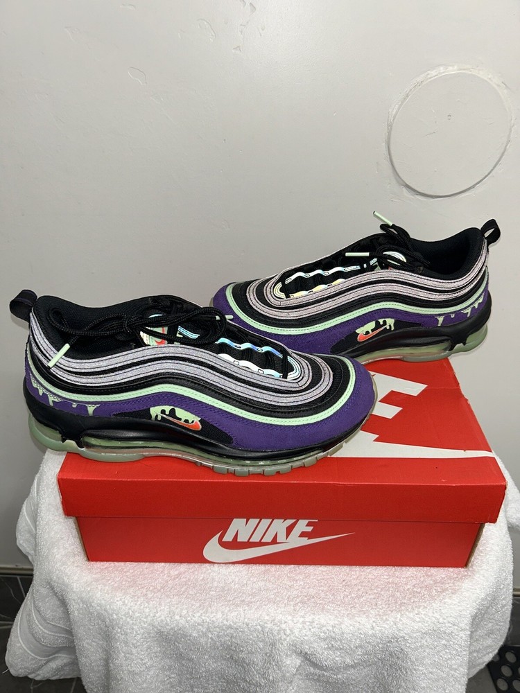 Size 8.5 - Nike Air Max 97 Halloween Slime 2020