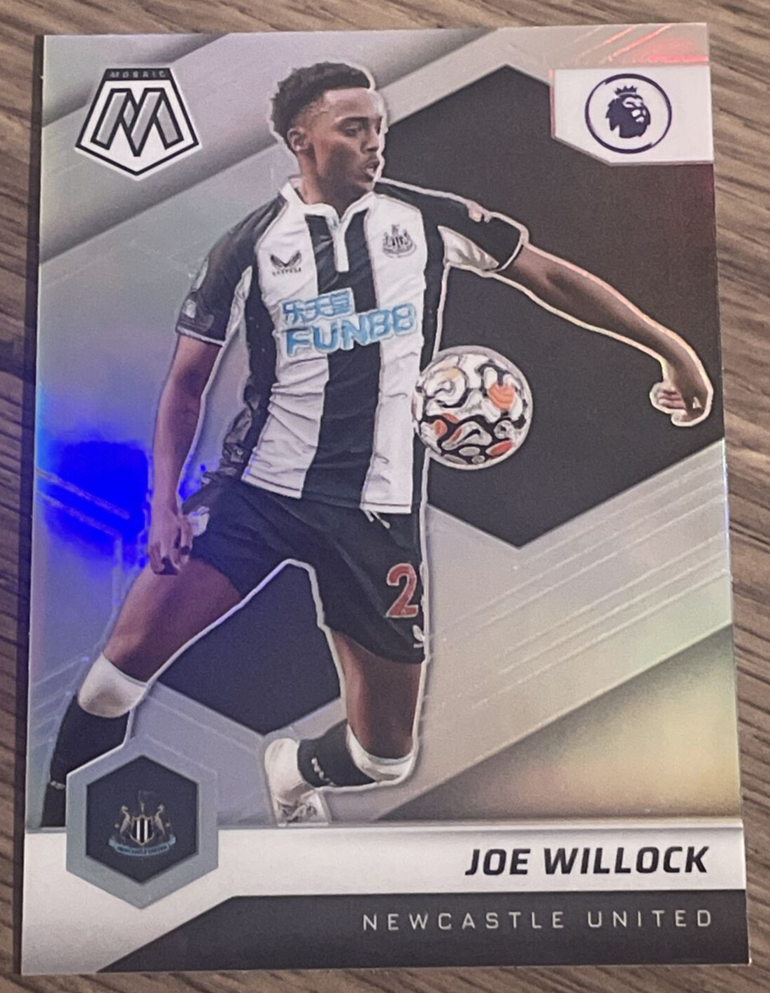2021-22 Panini Mosaic Silver Prizm #186 Joe Willock