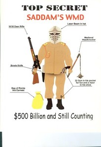 Funny T-Shirt of Saddam's WMD