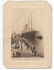 1909 Abstract of Log for the Steamship S.S. Cedric at Liverpool