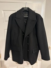 banana republic peacoat men