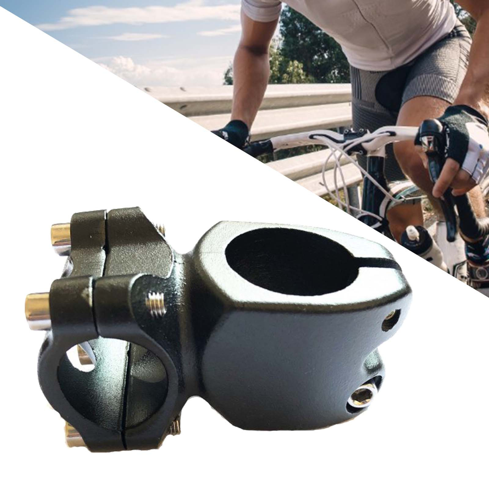 25.4mm Mountain Bike Stem Aluminum Short Handlebar MTB Stem for Bicycle
