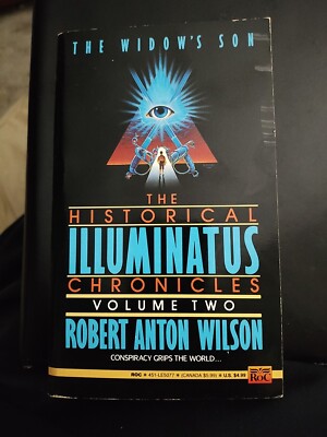 The Historical Illuminatus Chron.~Vol.2~The Widows Son~Robt Anton Wilson 25% Red