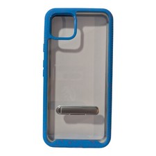 H6. Soft Touch Fashion Case For Google Pixel 4 XL - Light Blue/Pink Speck