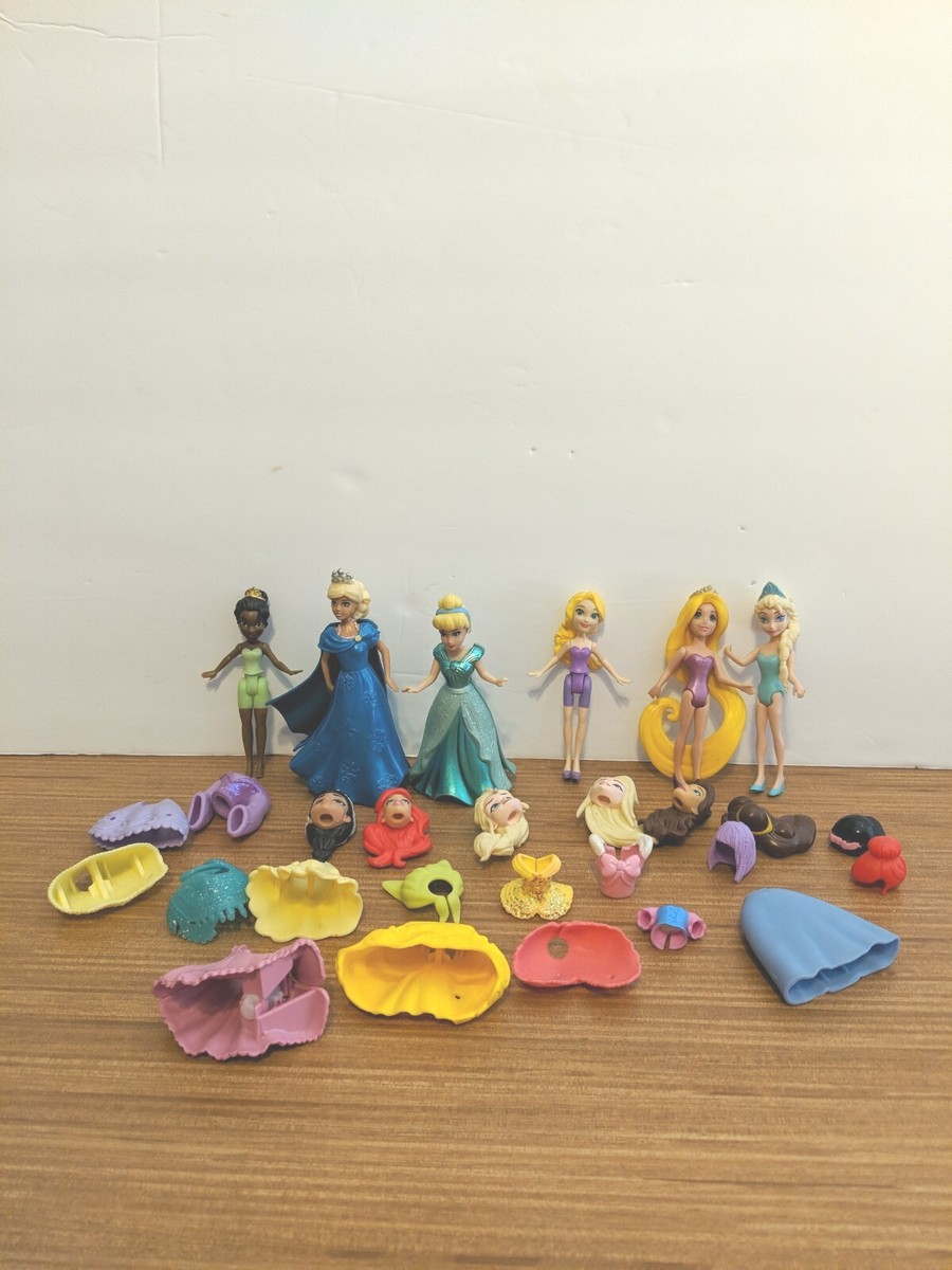 Disney Polly Pocket Toys Polly Pocket Disney Princess Dolls Lot