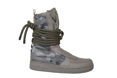 Uomo Nike Sf Air Force 1 AF1 Hi Stivale - AA1128203 - Ridgerock/Nero | eBay