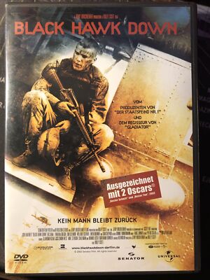 (089) Black Hawk Down von Ridley Scott (DVD, 2003) Zustand: Gut