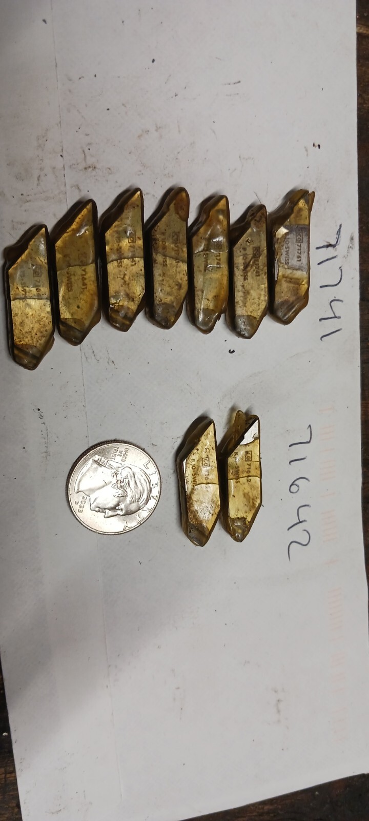 71741 71642 SIP Societe Genevoise Jig Boring Bits For L Type Borer Tool Holders eBay