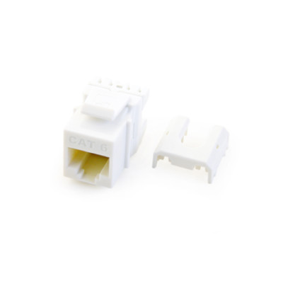Legrand WP3476-WH Cat6 Quick Connect RJ45 Keystone Jack (White)