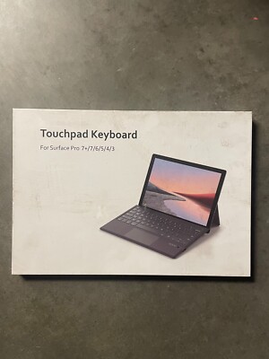 Wireless Bluetooth Touchpad Keyboard Ultra-Slim Surface Pro 7+/7/6/5/4