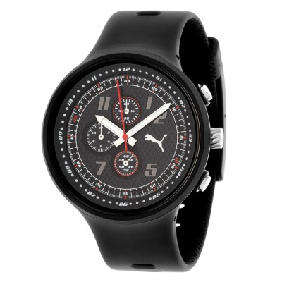 PUMA TIME MOTORSPORT HERREN-ARMBANDUHR XL SLICK CHRONOGRAPH NEU