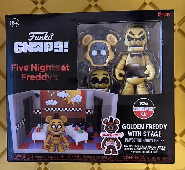 Funko Snaps! Five Nights at Freddy's Golden Freddy Vinyl Playset