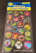 Animals Circle Stickers