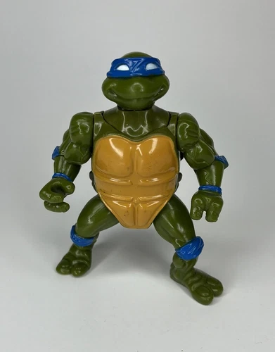 Vintage Teenage Mutant Ninja Turtles Headdroppin' Leo 1991 Pop Up Head Leonardo