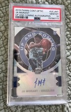2019-20 Optic Contenders Ja Morant Up And Coming Rookie Auto /125 PSA 10 💎