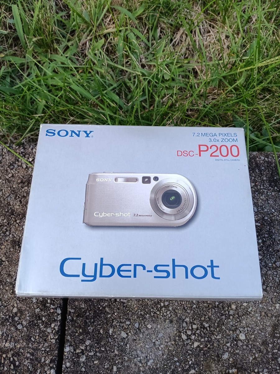 Sony Cyber-shot DSC-P200 Box And Manuals Only Does Not Come